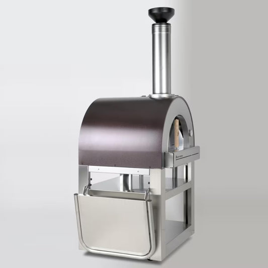 Forno Venetzia Pronto 500 33-Inch Wood-Fired Pizza Oven - Copper