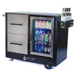 Mont Alpi Large Outdoor Prep Center / Bar Cart