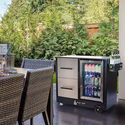 Mont Alpi Large Outdoor Prep Center / Bar Cart