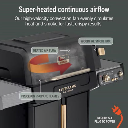 Ninja FlexFlame ProConnect Smart Cooking System