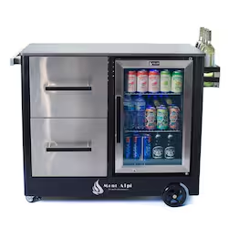 Mont Alpi Large Outdoor Prep Center / Bar Cart