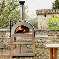 Forno Venetzia Pronto 500 33-Inch Wood-Fired Pizza Oven - Copper